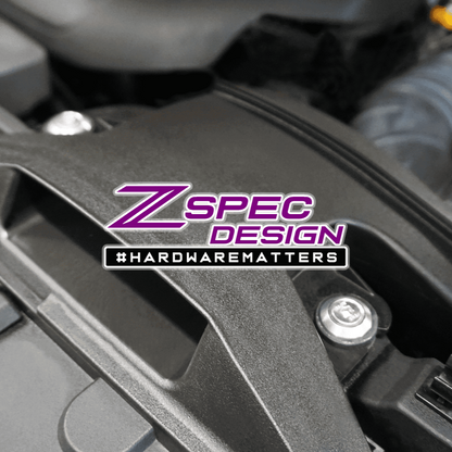 ZSPEC Stage-2 Dress Up Bolts® Fastener Kit for '16-23 Mazda CX-9, Stainless & Billet