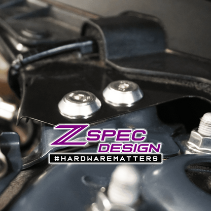 ZSPEC Stage-2 Dress Up Bolts® Fastener Kit for '16-23 Mazda CX-9, Stainless & Billet