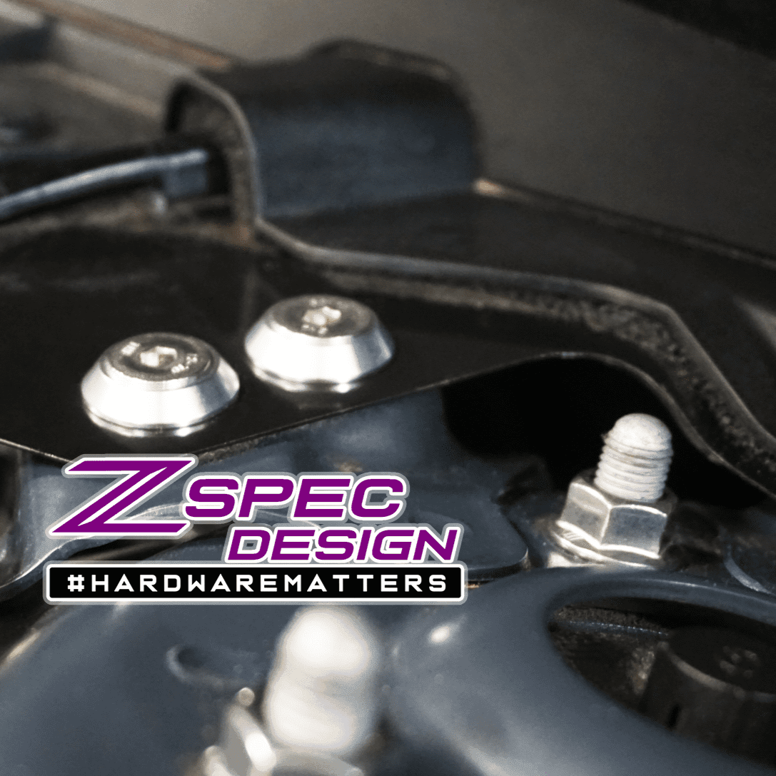 ZSPEC Stage-2 Dress Up Bolts® Fastener Kit for '17-23 Mazda CX-5, Stainless & Billet