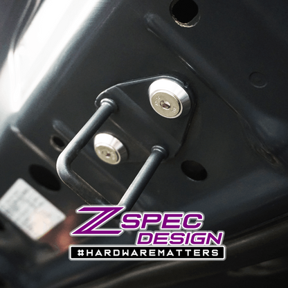 ZSPEC Stage-1 Dress Up Bolts® Fastener Kit for '16-23 Mazda CX-9, Stainless & Billet