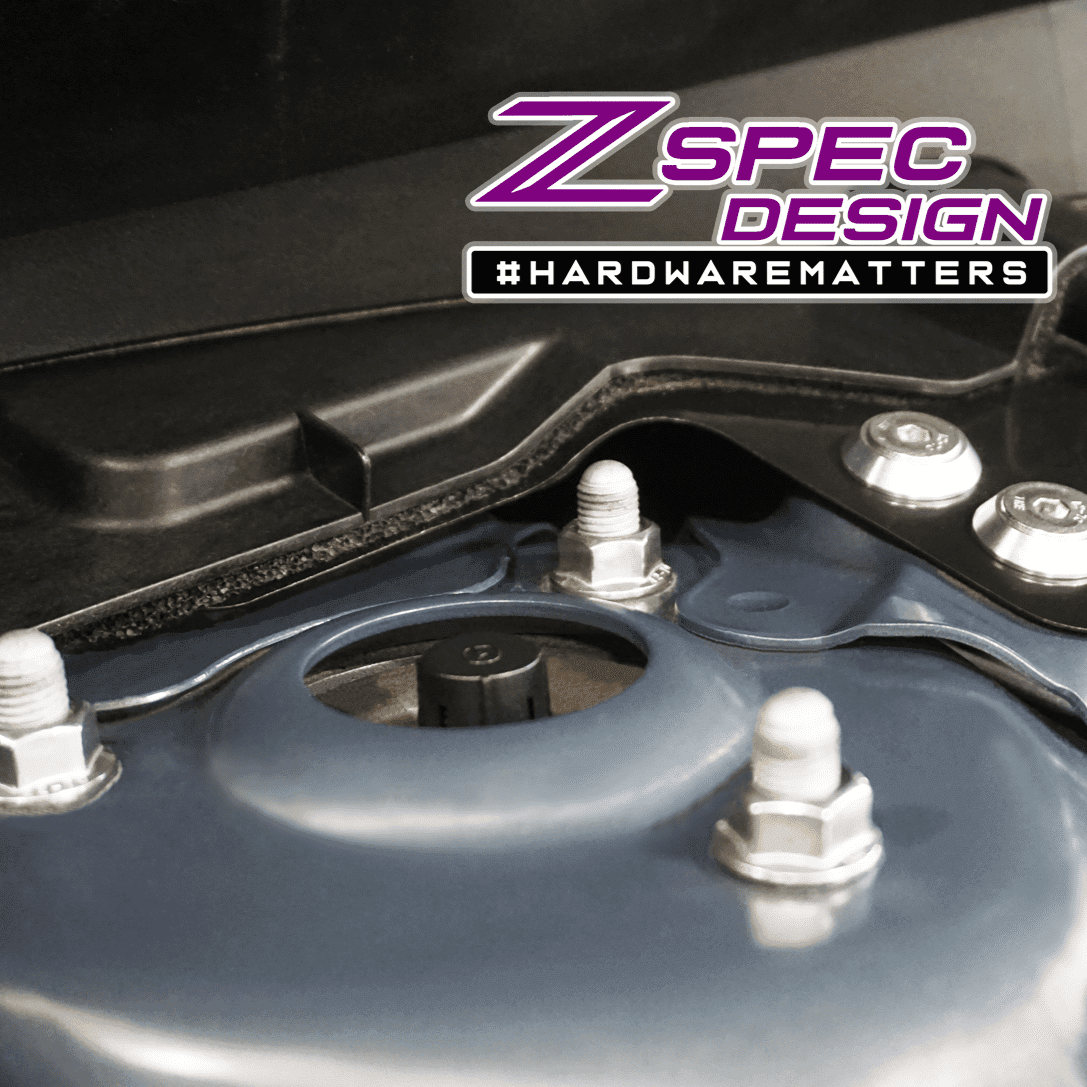 ZSPEC Stage-2 Dress Up Bolts® Fastener Kit for '16-23 Mazda CX-9, Stainless & Billet