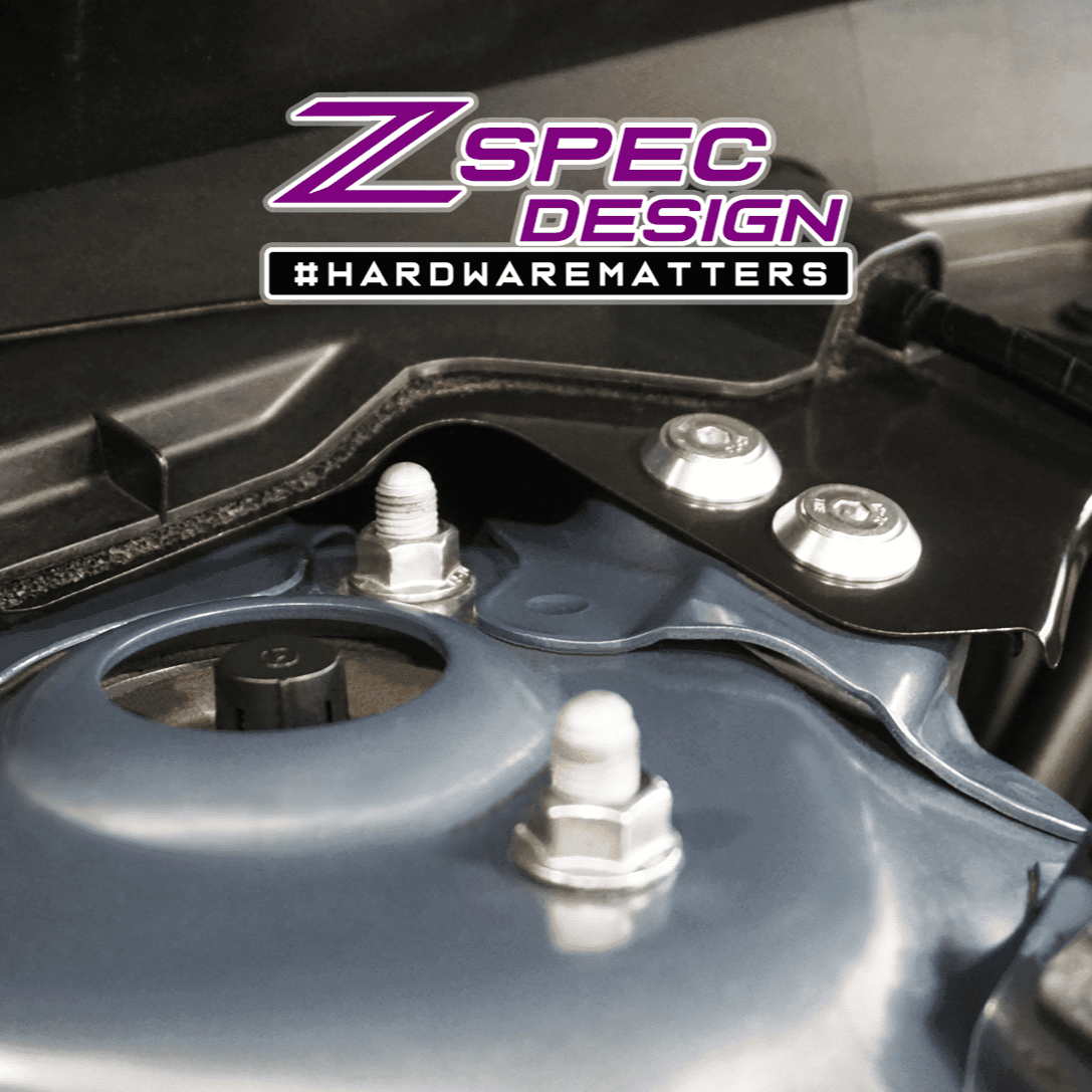 ZSPEC Stage-2 Dress Up Bolts® Fastener Kit for '17-23 Mazda CX-5, Stainless & Billet