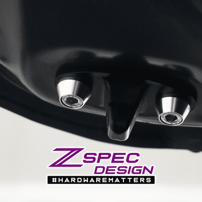ZSPEC Stage-2 Dress Up Bolts® Fastener Kit for '16-23 Mazda CX-9, Stainless & Billet