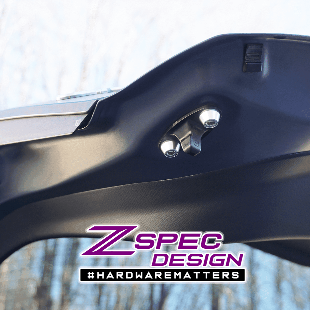 ZSPEC Stage-2 Dress Up Bolts® Fastener Kit for '16-23 Mazda CX-9, Stainless & Billet