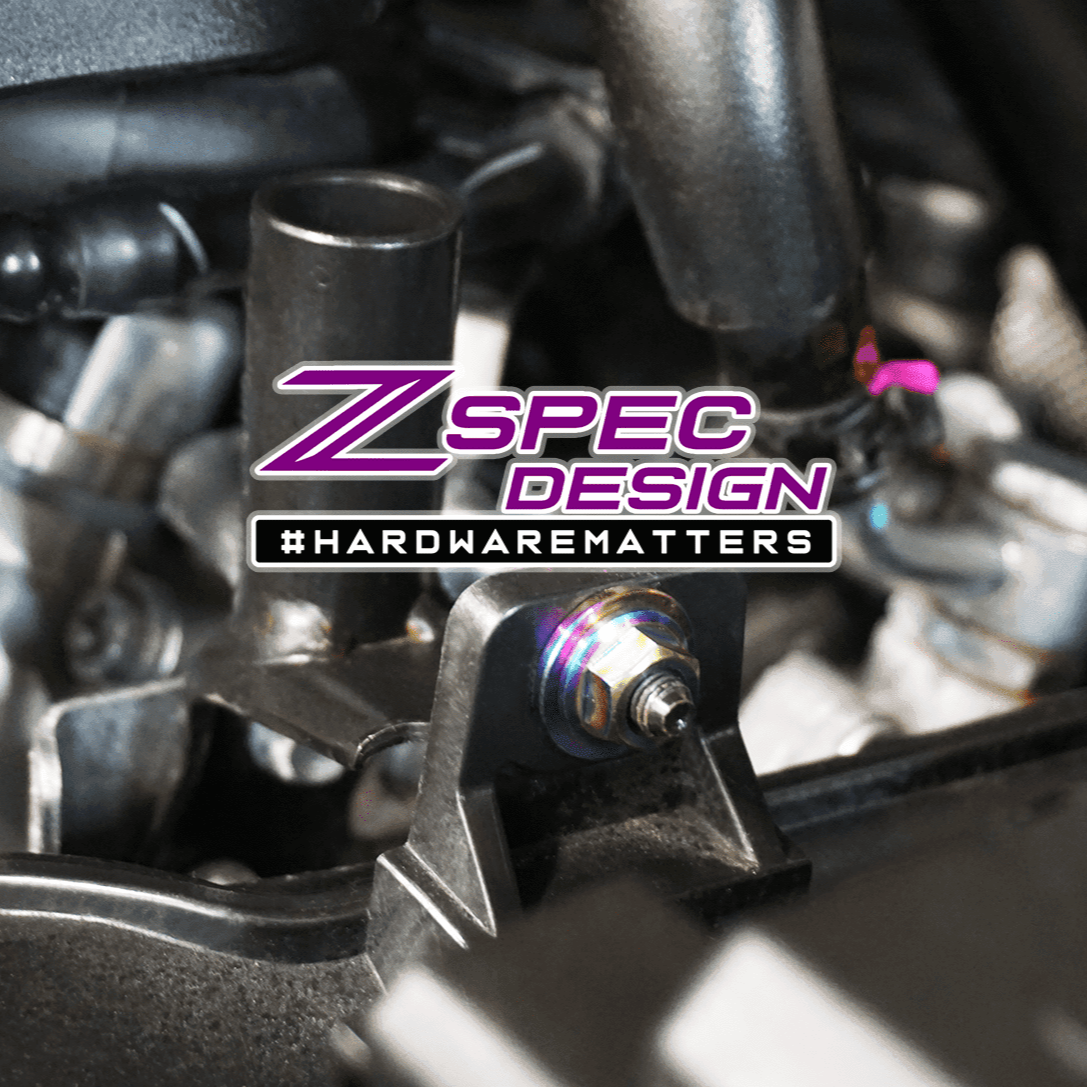 ZSPEC Stage-1 Dress Up Bolts® Fastener Kit for '16-23 Mazda CX-9, Titanium