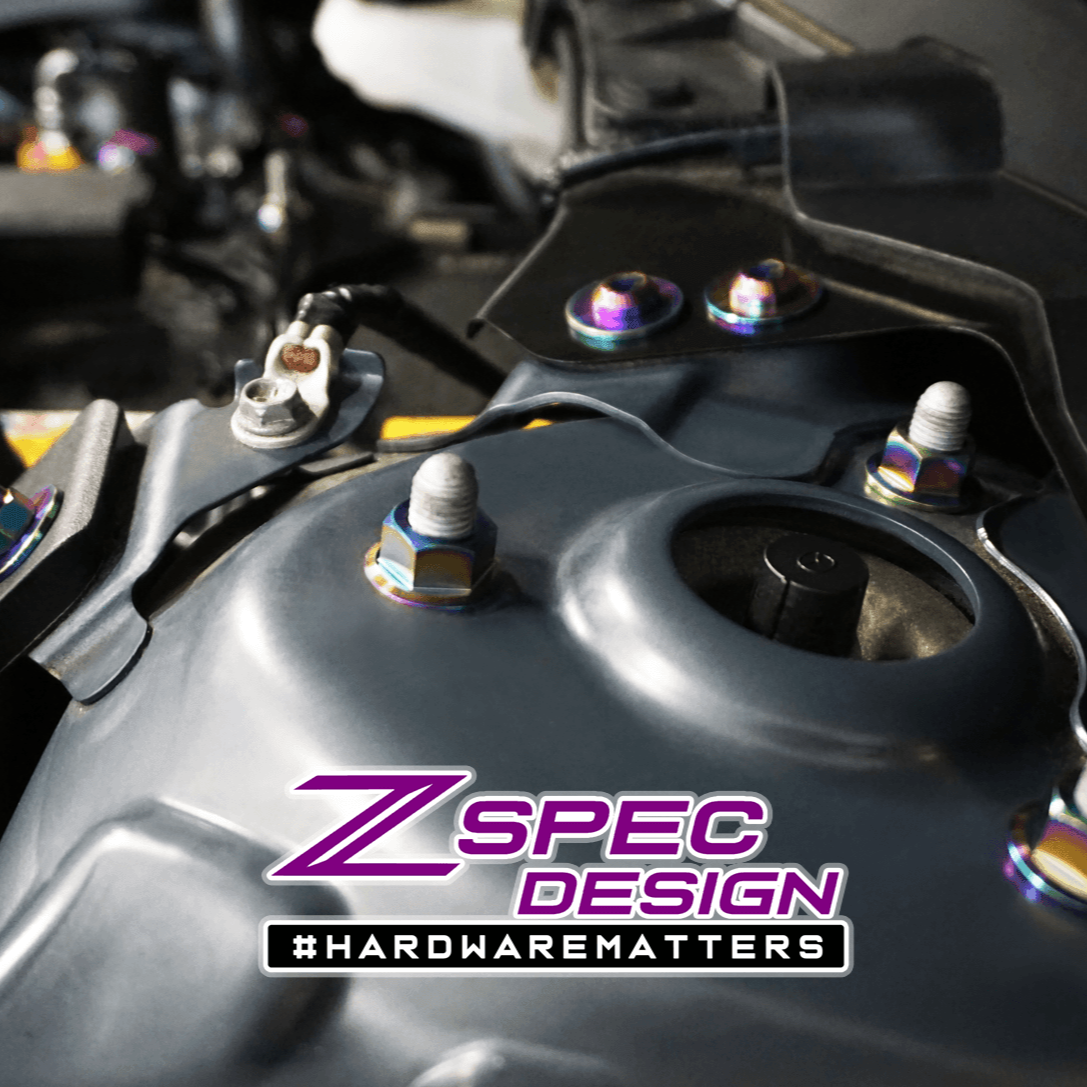 ZSPEC Stage-1 Dress Up Bolts® Fastener Kit for '17-23 Mazda CX-5, Titanium