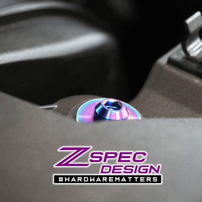 ZSPEC Stage-2 Dress Up Bolts® Fastener Kit for '17-23 Mazda CX-5, Titanium