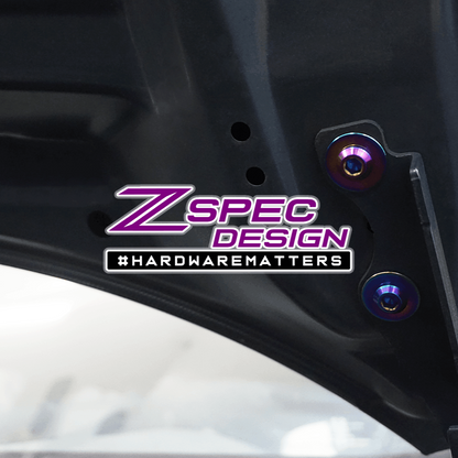 ZSPEC Stage-1 Dress Up Bolts® Fastener Kit for '17-23 Mazda CX-5, Titanium