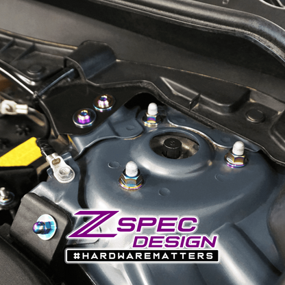 ZSPEC Stage-1 Dress Up Bolts® Fastener Kit for '16-23 Mazda CX-9, Titanium
