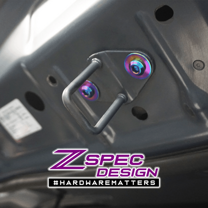 ZSPEC Stage-1 Dress Up Bolts® Fastener Kit for '17-23 Mazda CX-5, Titanium