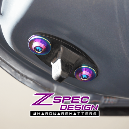 ZSPEC Stage-1 Dress Up Bolts® Fastener Kit for '17-23 Mazda CX-5, Titanium