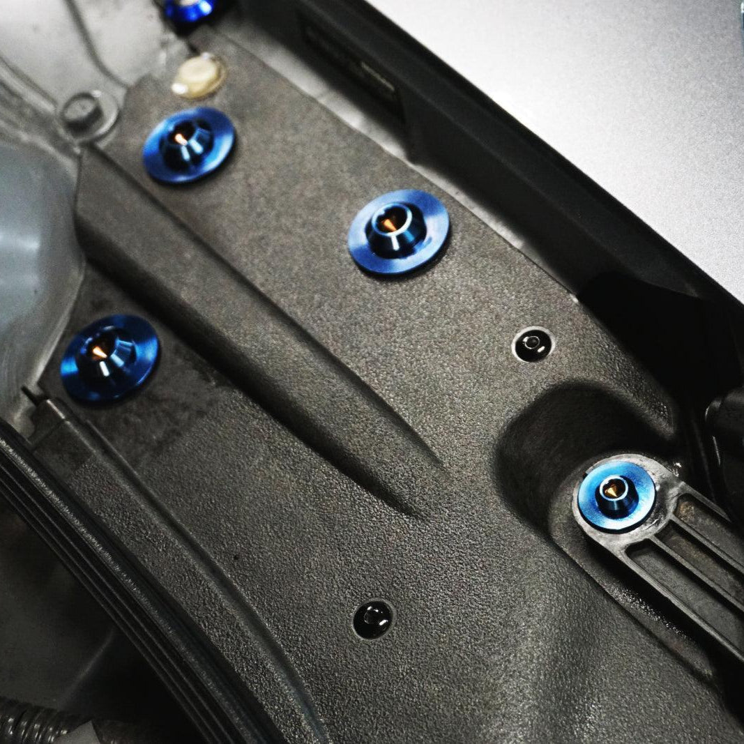 ZSPEC Stage-2 Dress Up Bolts® Fastener Kit for '09-23 Nissan GTR (R35), Titanium