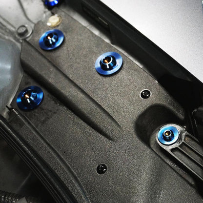 ZSPEC Stage-2 Dress Up Bolts® Fastener Kit for '09-23 Nissan GTR (R35), Titanium