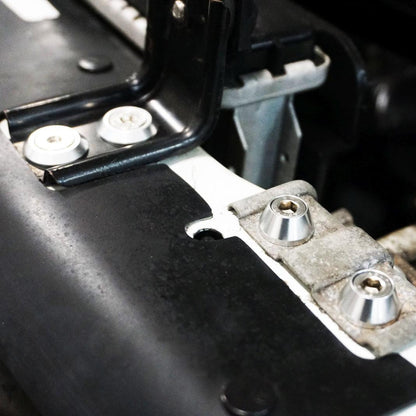 ZSPEC Stage-3 Engine Bay Fastener Kit for Nissan Hardbody D21 Pickup Truck, Stainless & Billet