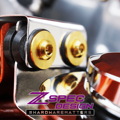 ZSPEC Stage-2 Dress Up Bolts® Hardware Kit for Nissan 300zx Z32, Titanium