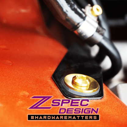 ZSPEC Stage-3 Dress Up Bolts® Hardware Kit for Nissan 300zx Z32, Titanium