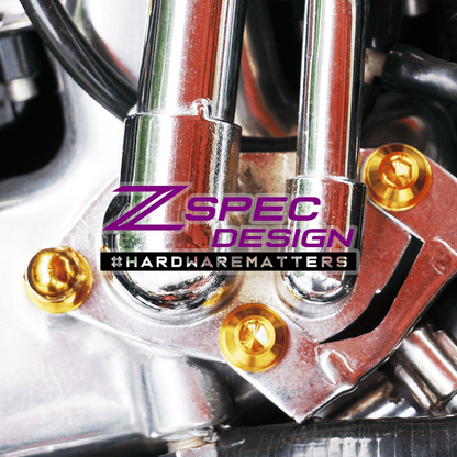 ZSPEC Stage-2 Dress Up Bolts® Hardware Kit for Nissan 300zx Z32, Titanium