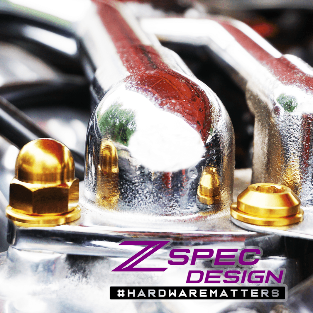 ZSPEC Stage-3 Dress Up Bolts® Hardware Kit for Nissan 300zx Z32, Titanium