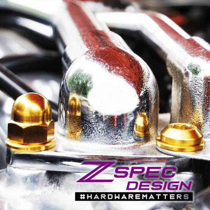 ZSPEC Stage-2 Dress Up Bolts® Hardware Kit for Nissan 300zx Z32, Titanium