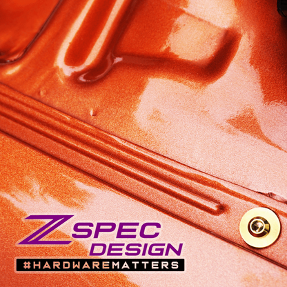 ZSPEC Stage-2 Dress Up Bolts® Hardware Kit for Nissan 300zx Z32, Titanium
