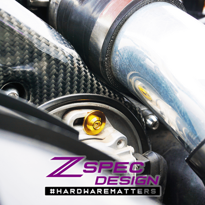ZSPEC Stage-3 Dress Up Bolts® Hardware Kit for Nissan 300zx Z32, Titanium