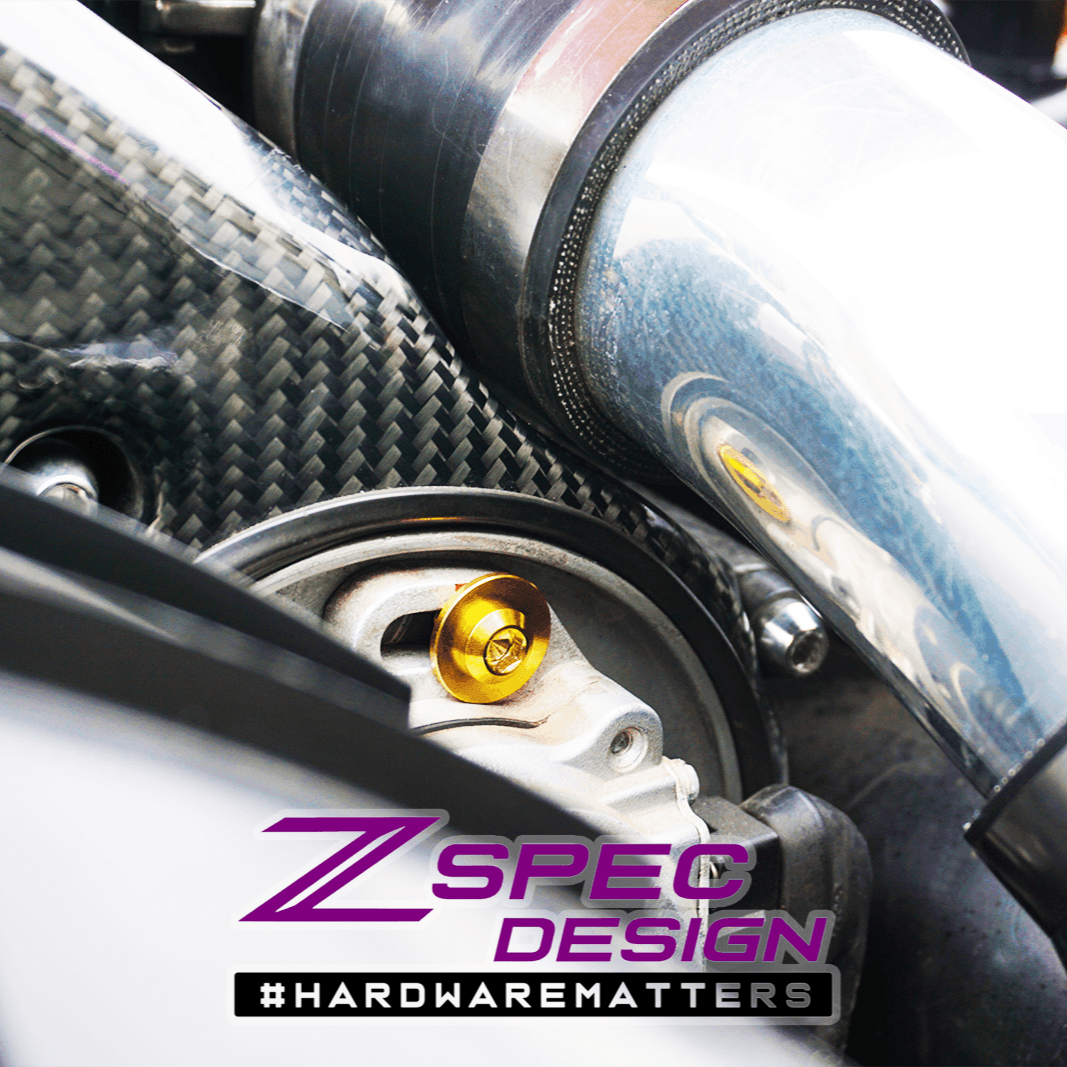 ZSPEC Stage-2 Dress Up Bolts® Hardware Kit for Nissan 300zx Z32, Titanium