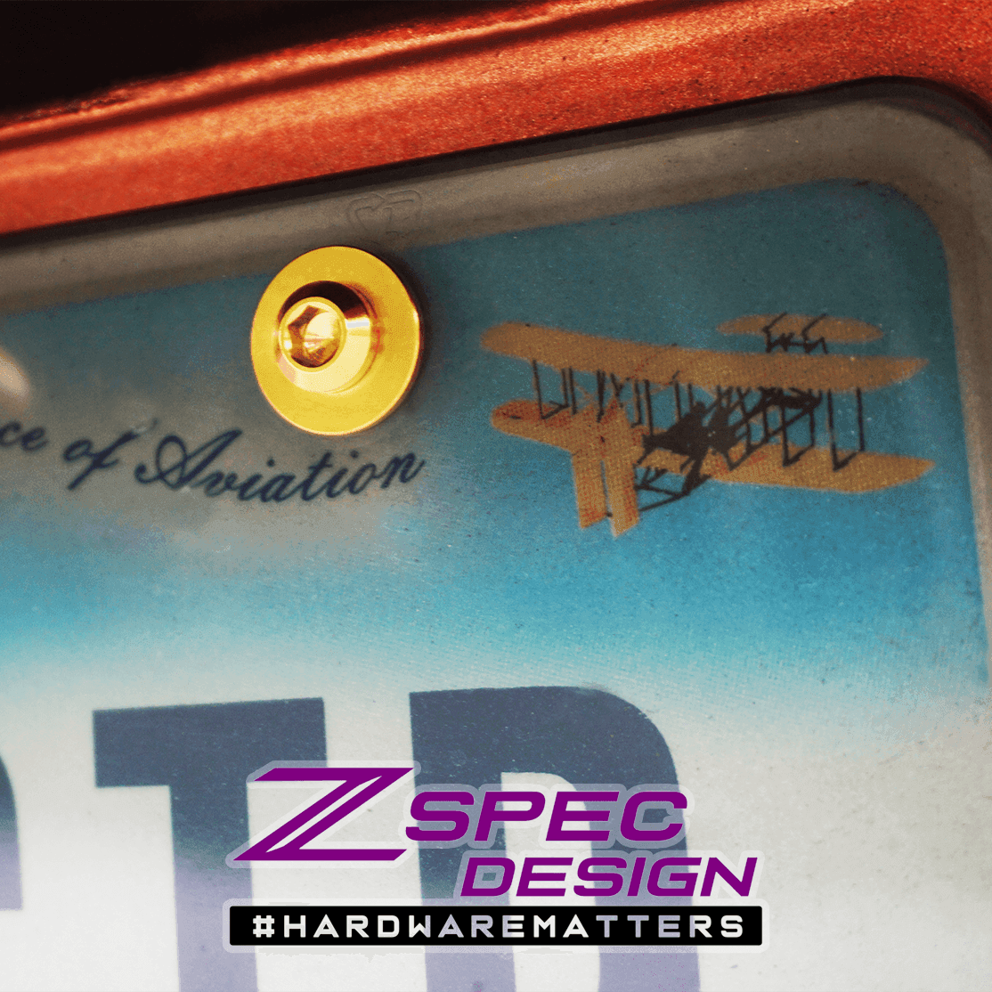ZSPEC Stage-2 Dress Up Bolts® Hardware Kit for Nissan 300zx Z32, Titanium
