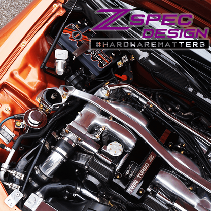 ZSPEC Stage-2 Dress Up Bolts® Hardware Kit for Nissan 300zx Z32, Titanium