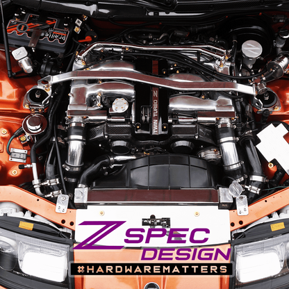 ZSPEC Stage-3 Dress Up Bolts® Hardware Kit for Nissan 300zx Z32, Titanium
