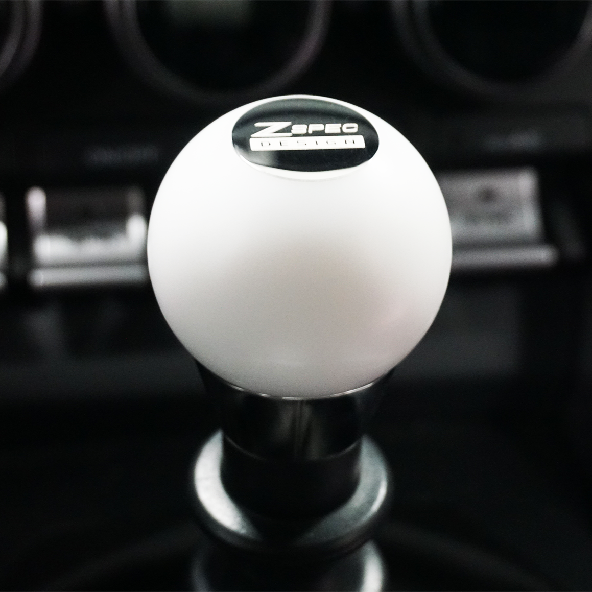 ZSPEC Round Shift Knob, M10-1.25, 207 Grams, 6-Speed, 350z/370z/G35/G37/Z