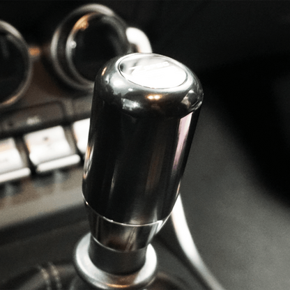 ZSPEC Shift Knob, M10-1.5, Delrin & Stainless, 5-Speed Shift Pattern Coin
