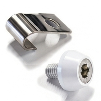 ZSPEC Throttle Cable Clip for '90-96 Nissan 300zx Z32, Polished Stainless
