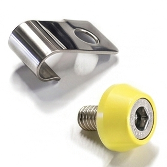 ZSPEC Throttle Cable Clip for '90-96 Nissan 300zx Z32, Polished Stainless