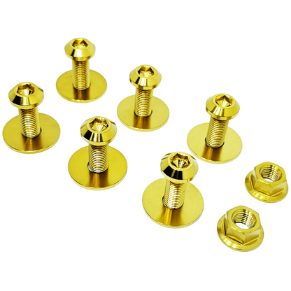 ZSPEC Strut Brace Fastener Kit for Nissan 350z, M10-1.25 Hardware, Titanium