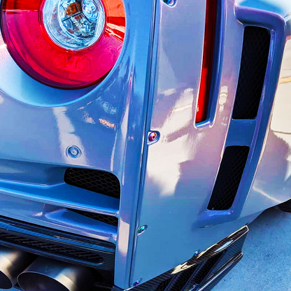 ZSPEC Low-Profile Body Kit Fastener, M5x20mm, Titanium w/ Rivet Nut, Per Each