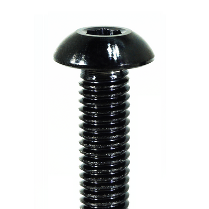 ZSPEC Button-Head Body Kit Fasteners, M5x20mm Titanium w/Well Nuts, Per Each