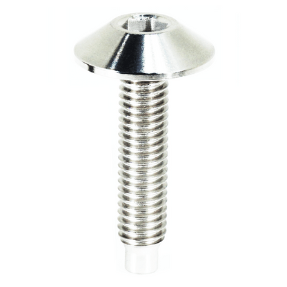 ZSPEC Body Kit Fastener, Low-Profile M5x20mm Titanium w/Well Nut, Per Each