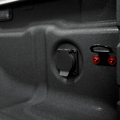 ZSPEC Bed Rope Hooks Fastener Kit for '05-23+ Nissan Frontier D40/D41, Titanium