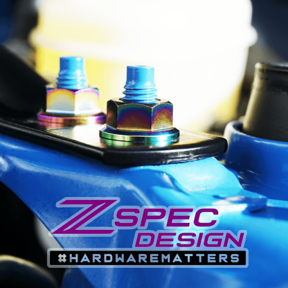 ZSPEC Stage-3 Dress Up Bolts® Fastener Kit for '22+ Toyota GR86 & Subaru BRZ, Titanium