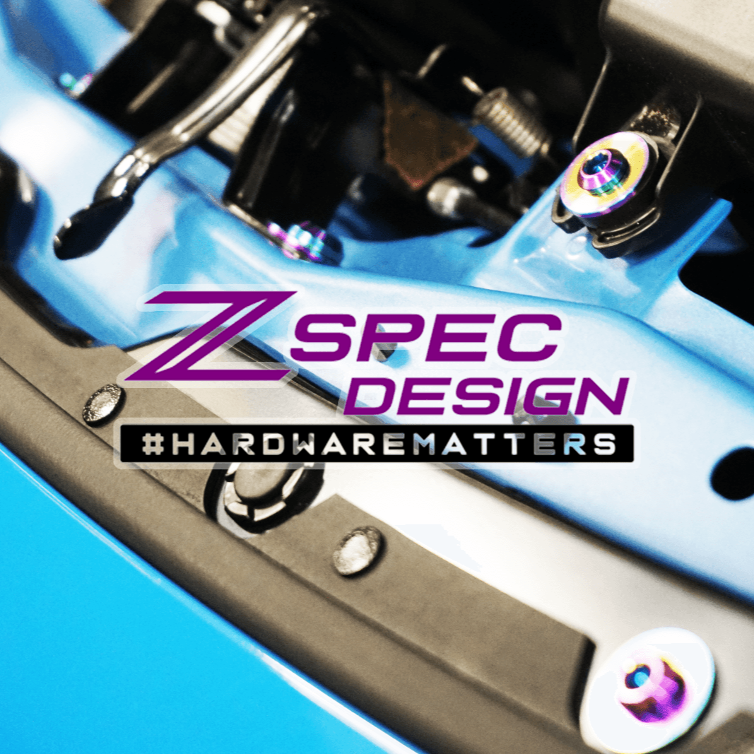 ZSPEC Stage-3 Dress Up Bolts® Fastener Kit for '22+ Toyota GR86 & Subaru BRZ, Titanium