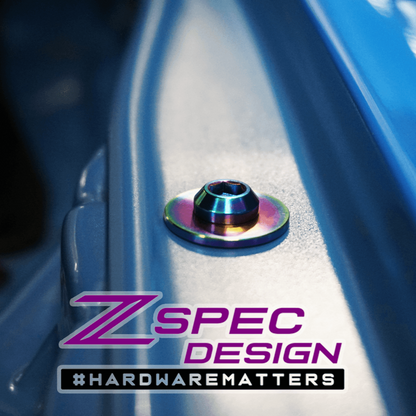 ZSPEC Stage-3 Dress Up Bolts® Fastener Kit for '22+ Toyota GR86 & Subaru BRZ, Titanium