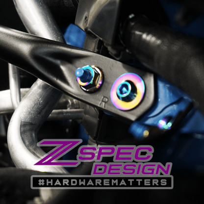 ZSPEC Stage-3 Dress Up Bolts® Fastener Kit for '22+ Toyota GR86 & Subaru BRZ, Titanium