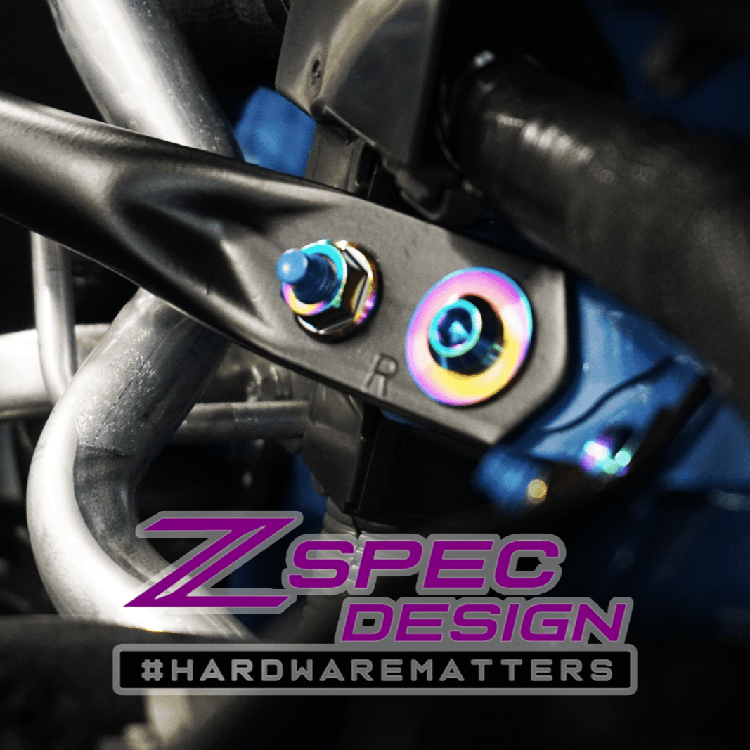 ZSPEC Stage-2 Dress Up Bolts® Fastener Kit for '22+ Toyota GR86 & Subaru BRZ, Titanium