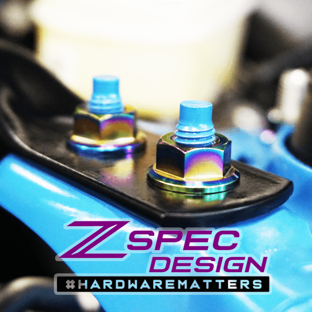 ZSPEC Stage-3 Dress Up Bolts® Fastener Kit for '22+ Toyota GR86 & Subaru BRZ, Titanium