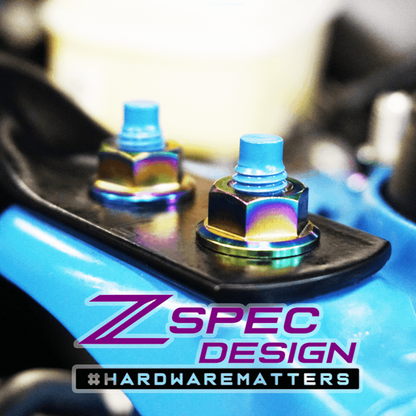 ZSPEC Stage-3 Dress Up Bolts® Fastener Kit for '22+ Toyota GR86 & Subaru BRZ, Titanium