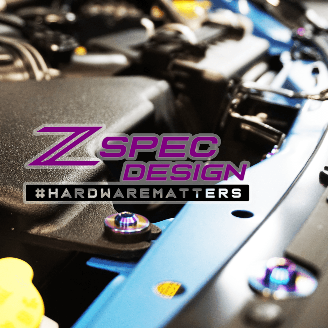 ZSPEC Stage-3 Dress Up Bolts® Fastener Kit for '22+ Toyota GR86 & Subaru BRZ, Titanium