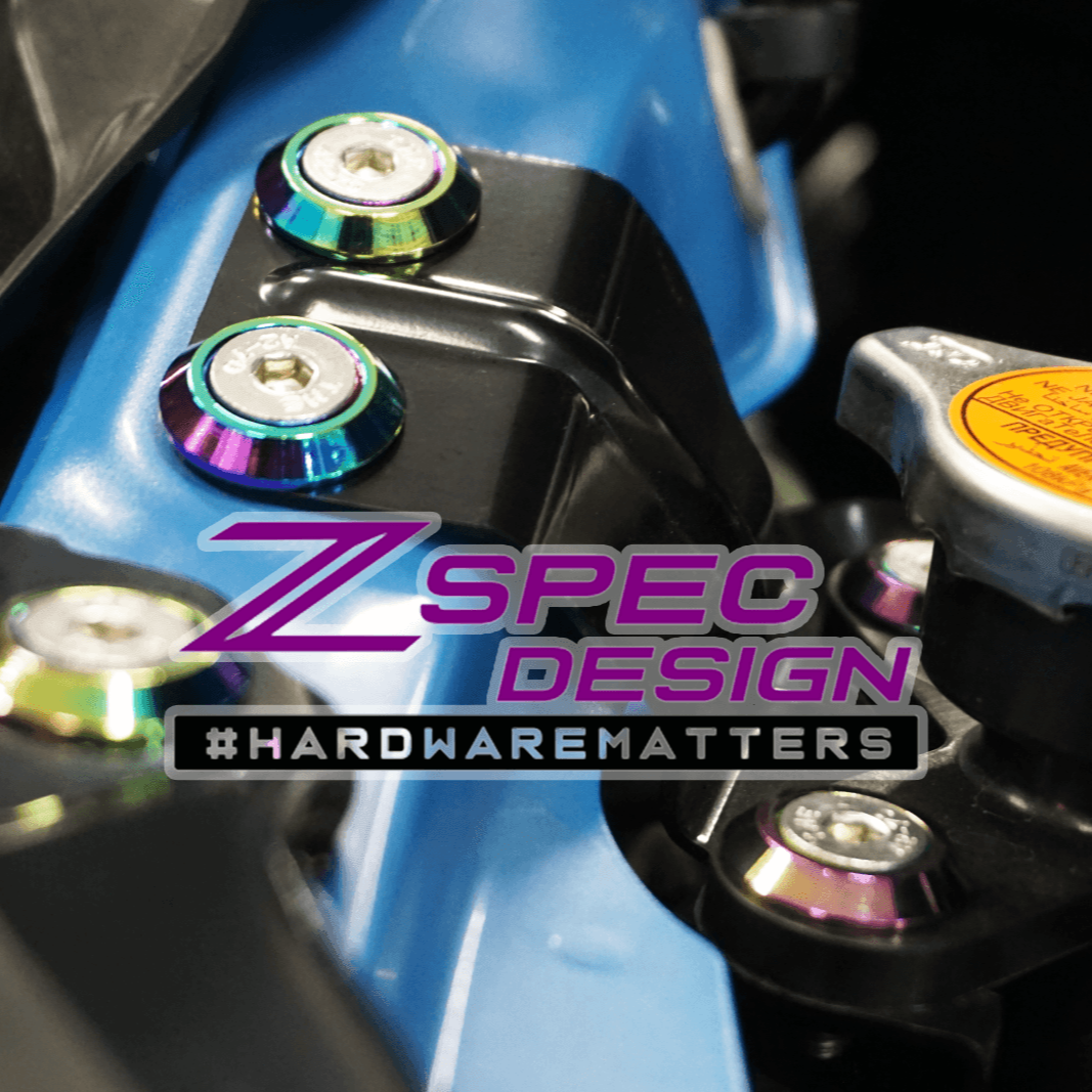 ZSPEC Stage-2 Dress Up Bolts® Fastener Kit for '22+ Toyota GR86 & Subaru BRZ, Stainless & Billet