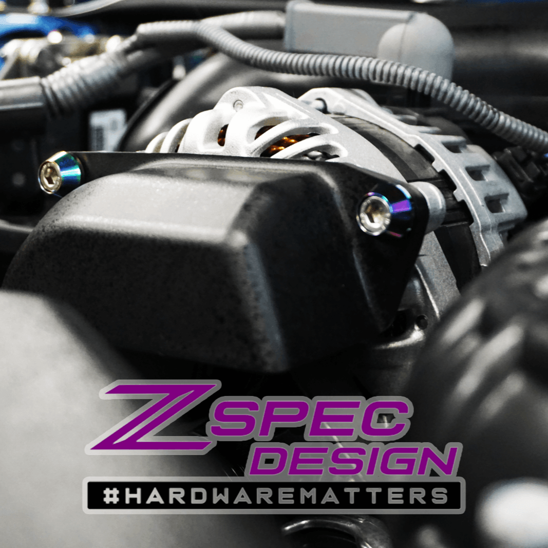 ZSPEC Stage-2 Dress Up Bolts® Fastener Kit for '22+ Toyota GR86 & Subaru BRZ, Stainless & Billet