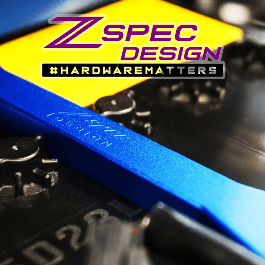 ZSPEC Battery Hold Down/Bracket, Billet Bracket w/ Stainless Hardware