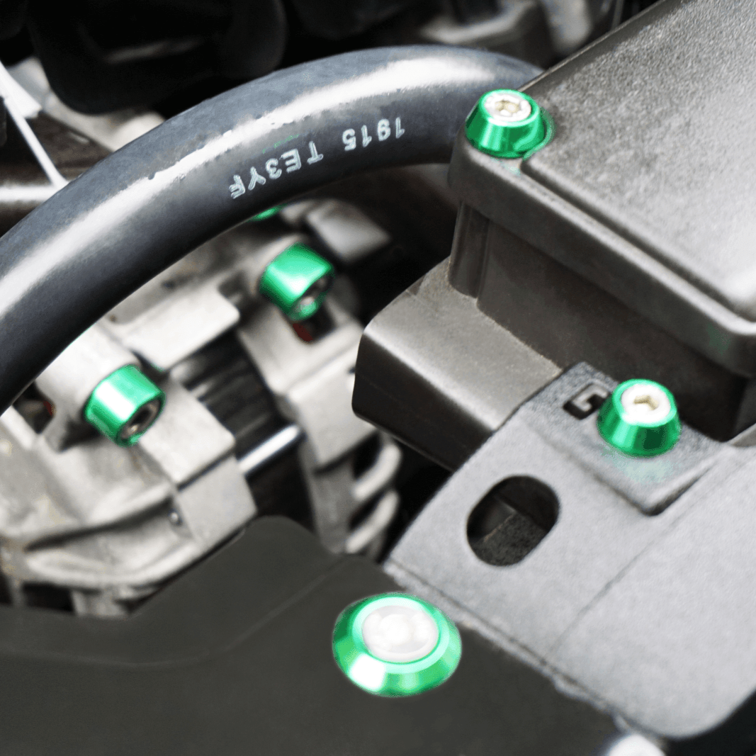 ZSPEC Stage-3 Dress Up Bolts® Fastener Kit for '15+ VW Golf GTI 2.0L MK7, Stainless & Billet